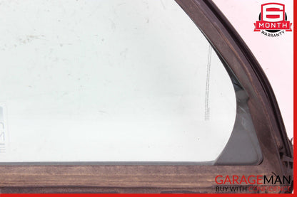 94-00 Mercedes W202 C230 Rear Left Passenger Side Door Quarter Window Glass OEM