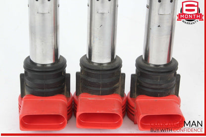 17-19 Audi Q7 Ignition Coil Coils Set of 6 06E905115F OEM