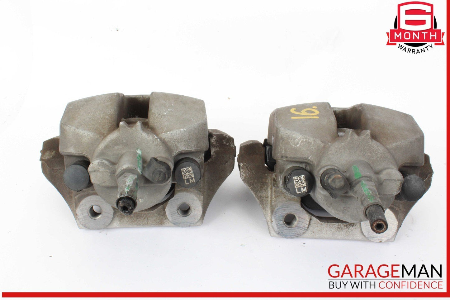 14-18 BMW X5 Rear Left and Rear Right Side Brake Caliper Calipers Set OEM