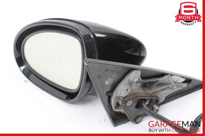 06-08 Mercedes W219 CLS500 Front Left Side Mirror Door Rear View Black OEM