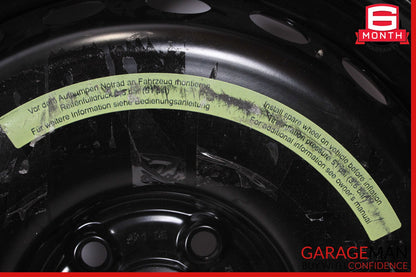 12-20 Mercedes R172 SLK350 Emergency Spare Tire Wheel Space Saver Donut 4.5Bx17