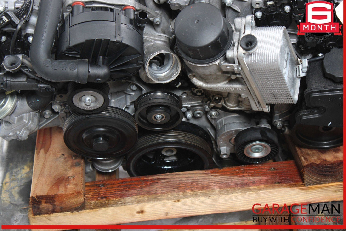 08-11 Mercedes W204 C300 3.0L V6 RWD Engine Motor Block Assembly 154k