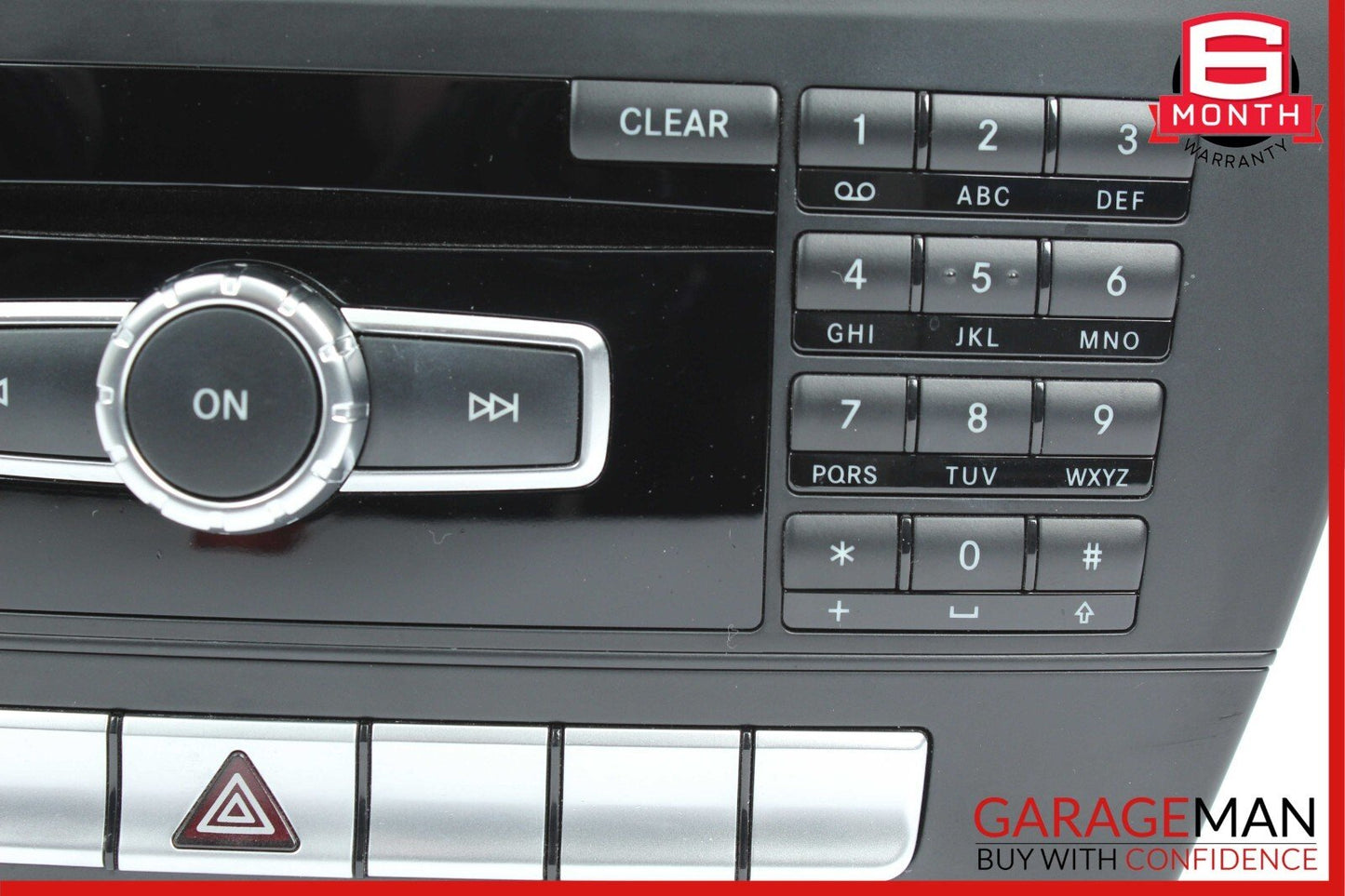 12-15 Mercedes W204 C250 C350 C300 Navigation Command Head Unit DVD CD Audio OEM