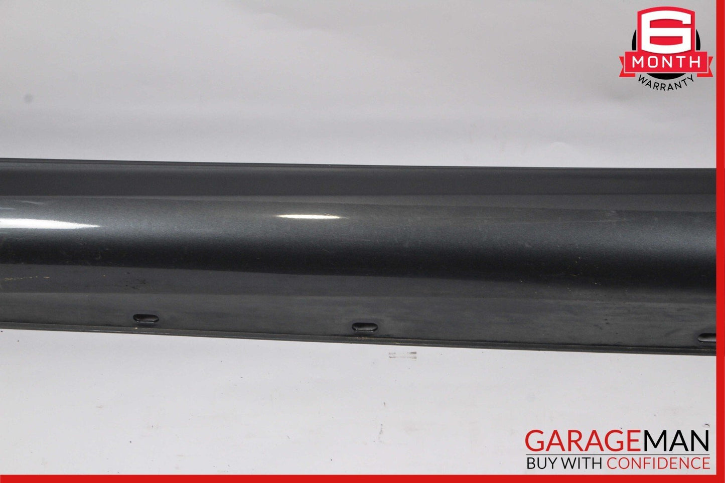 08-14 Mercedes W204 C300 Left Rocker Panel Side Skirt Molding Cover Gray