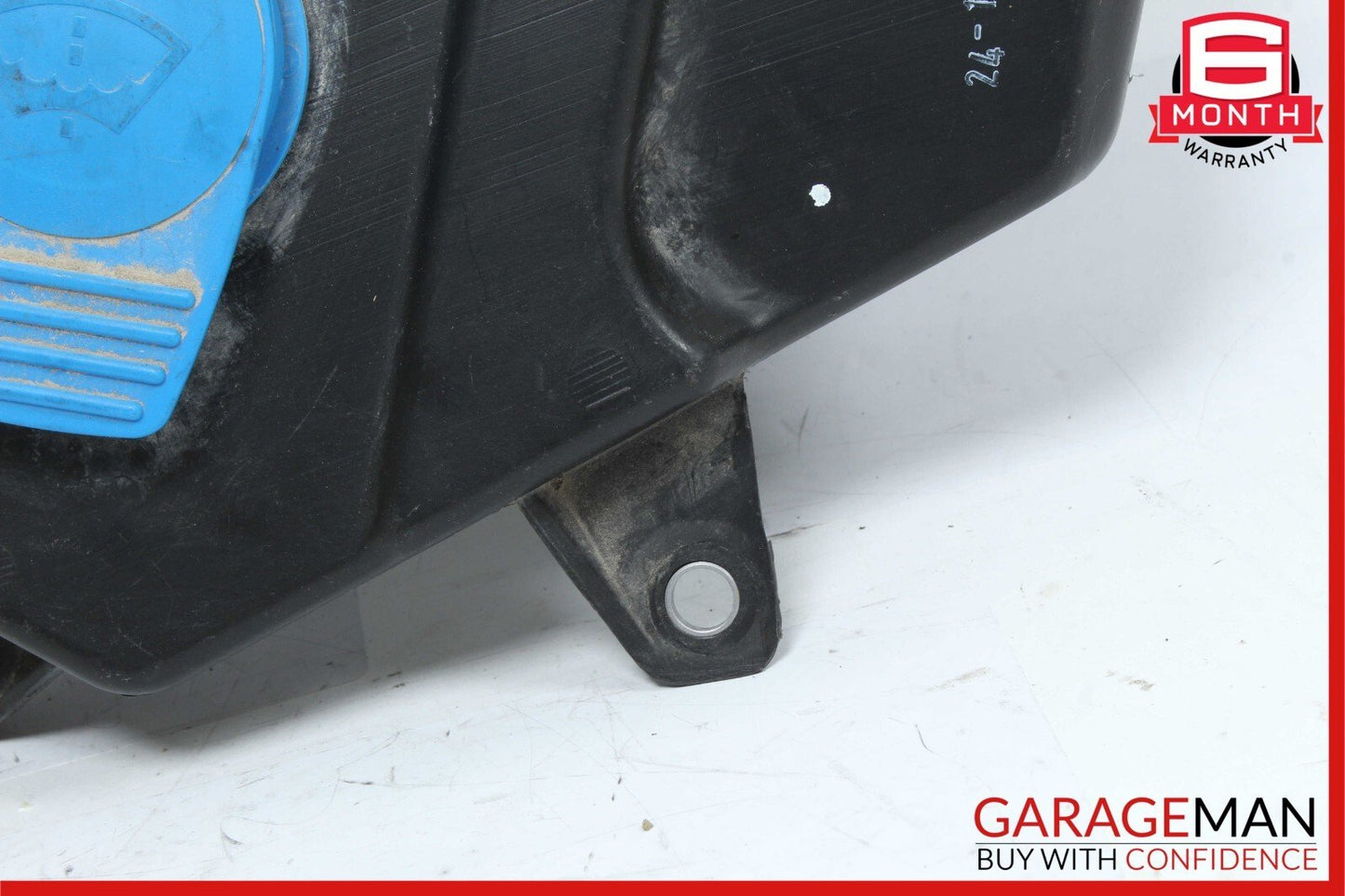 12-18 Audi A7 Windshield Washer Fluid Reservoir Tank Filler Neck Assembly OEM