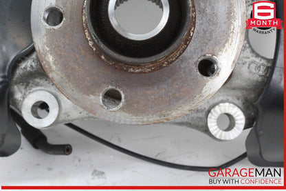 11-18 Audi A8 S8 Front Right Side Spindle Knuckle Wheel Hub 4H0407242L OEM
