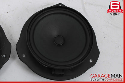 08-14 Mercedes W204 C250 Front Right & Left Door Sound Speakers Set of 2 OEM