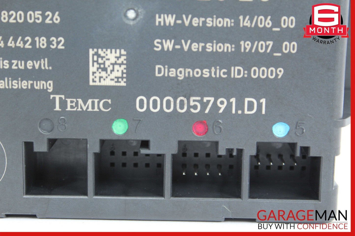08-14 Mercedes W204 C280 C350 Rear Left Side Door Control Module 2048702326 OEM