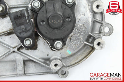 05-13 Mercedes W221 S550 Front Left Side Engine Timing Chain Cover Plate OEM
