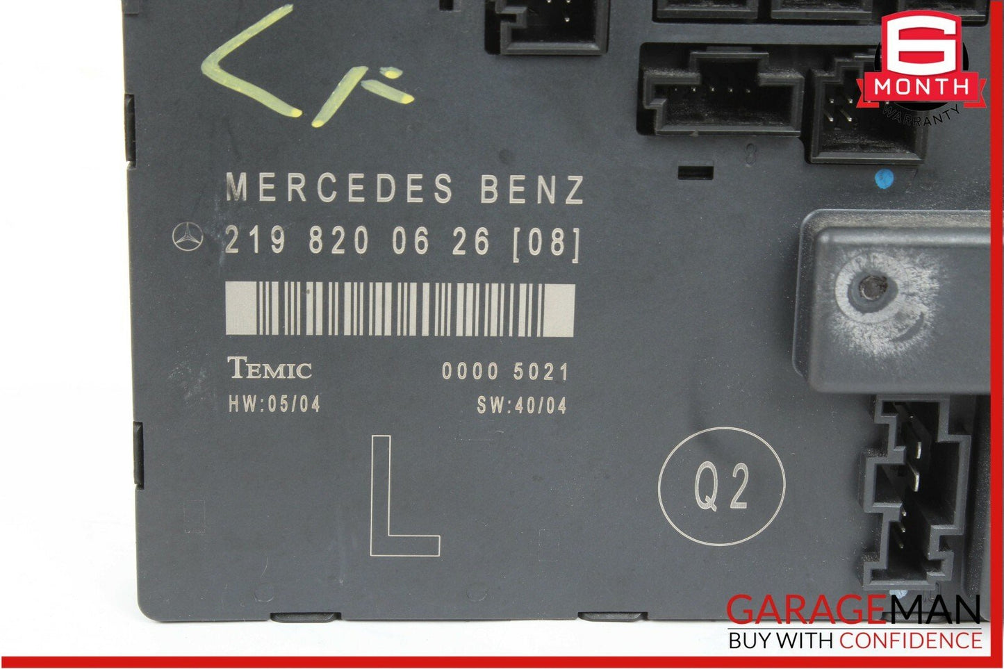 06-11 Mercedes W219 CLS500 Front Left Side Door Controller Module Unit OEM