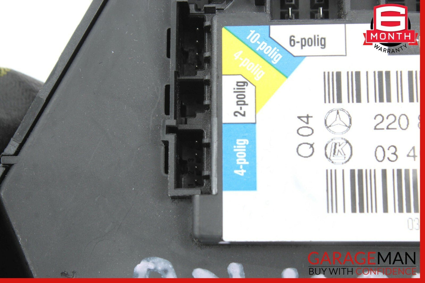 00-06 Mercedes W220 S430 S500 Rear Left Side Seat Door Control Module OEM