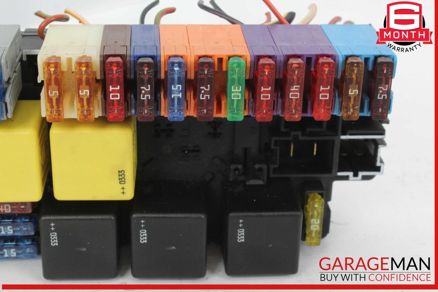 03-12 Mercedes R230 SL500 SL55 AMG Front Left SAM Fuse Box Control Module OEM