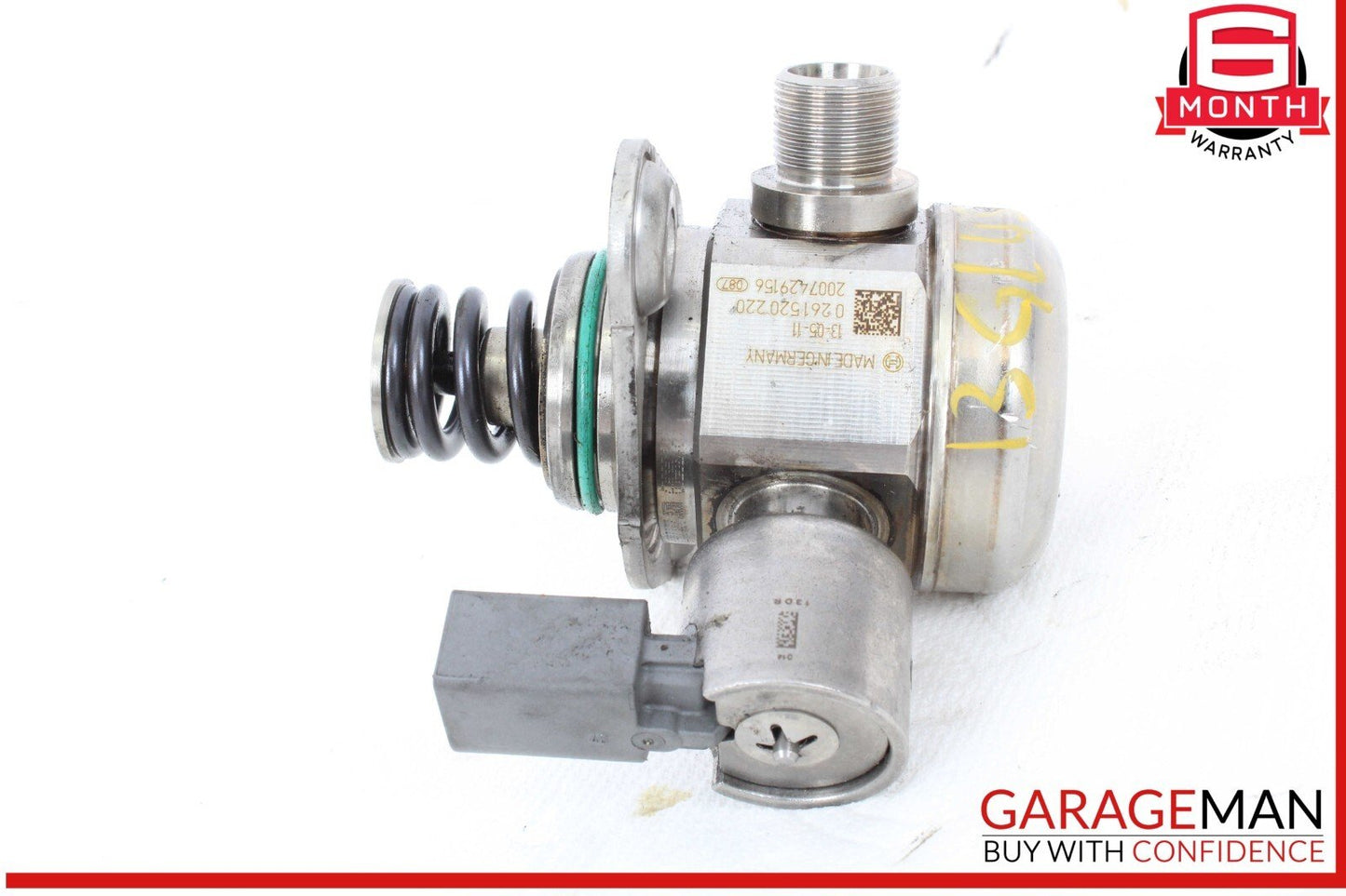 11-20 Mercedes X166 GL450 Left Side High Pressure Fuel Pump OEM