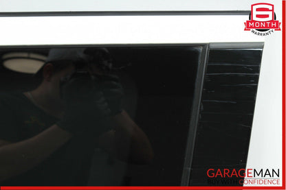 07-12 Mercedes X164 GL450 Rear Right Side Quarter Window Glass w/ Moulding Trim