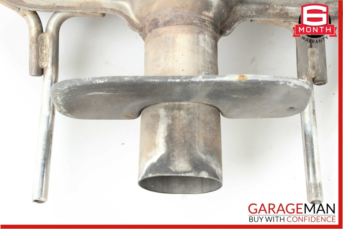 10-11 Mercedes W221 S550 Rear Left Driver Side Exhaust Muffler OEM