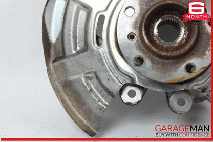 11-16 BMW 528i 535i 550i F10 Rear Left Driver Side Spindle Knuckle Wheel Hub OEM