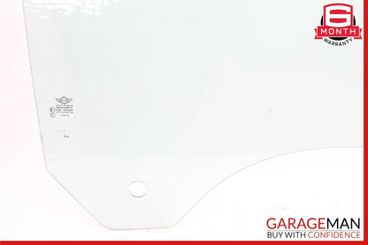 07-13 Mini Cooper Passenger Right Side Front Door Window Glass OEM