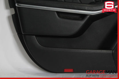 13-16 Mercedes X166 GL450 GL350 Front Left Side Interior Door Panel Assy Black