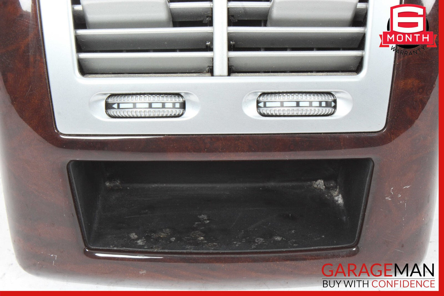 07-13 Mercedes W221 S550 Rear Center Console AC A/C Air Vent Trim 2218301054 OEM