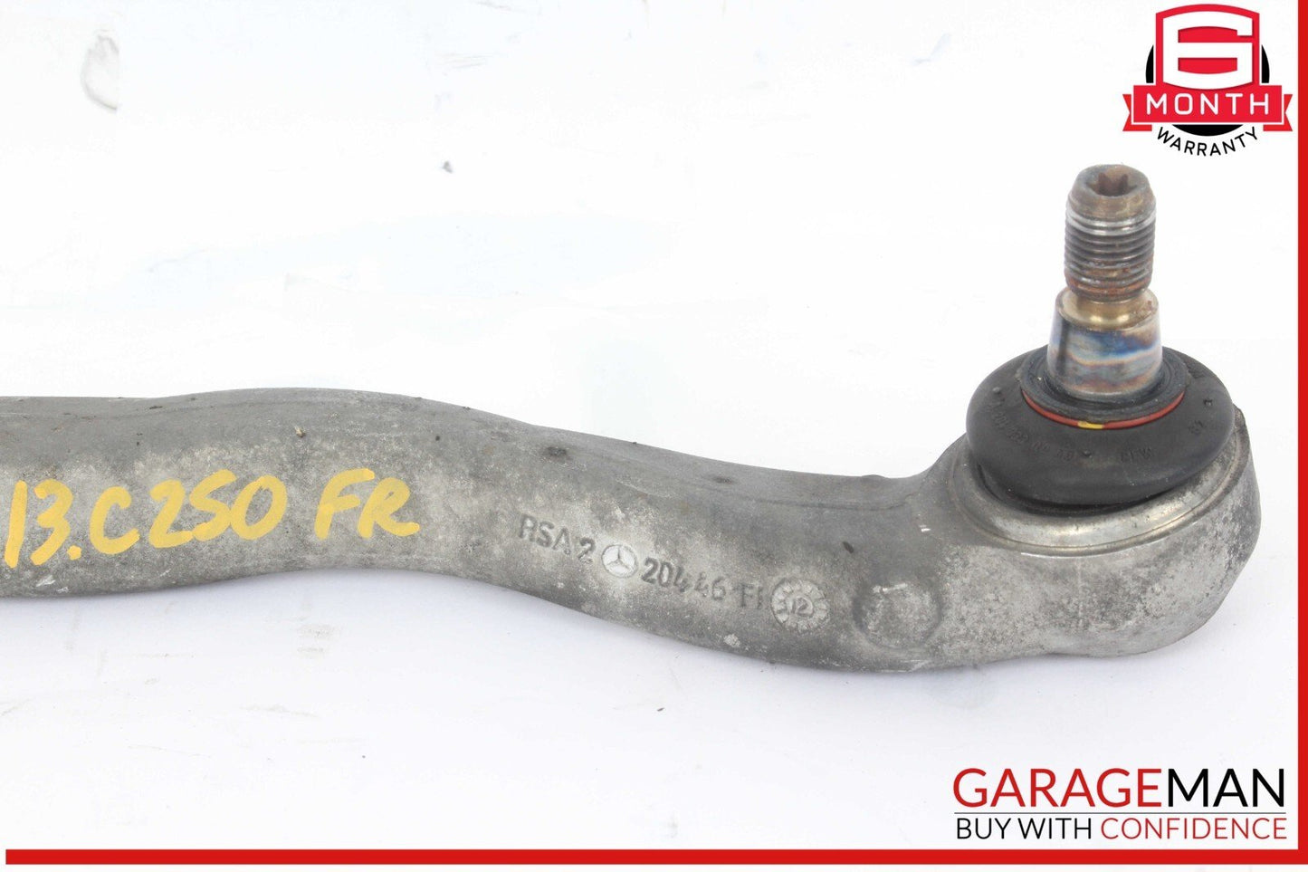 08-14 Mercedes W204 C250 C350 Front Right Side Curved Wishbone Control Arm OEM