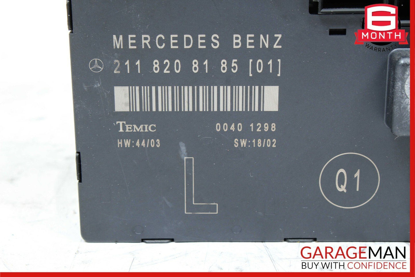 03-06 Mercedes W211 E500 E55 AMG Front Left Driver Side Door Control Module
