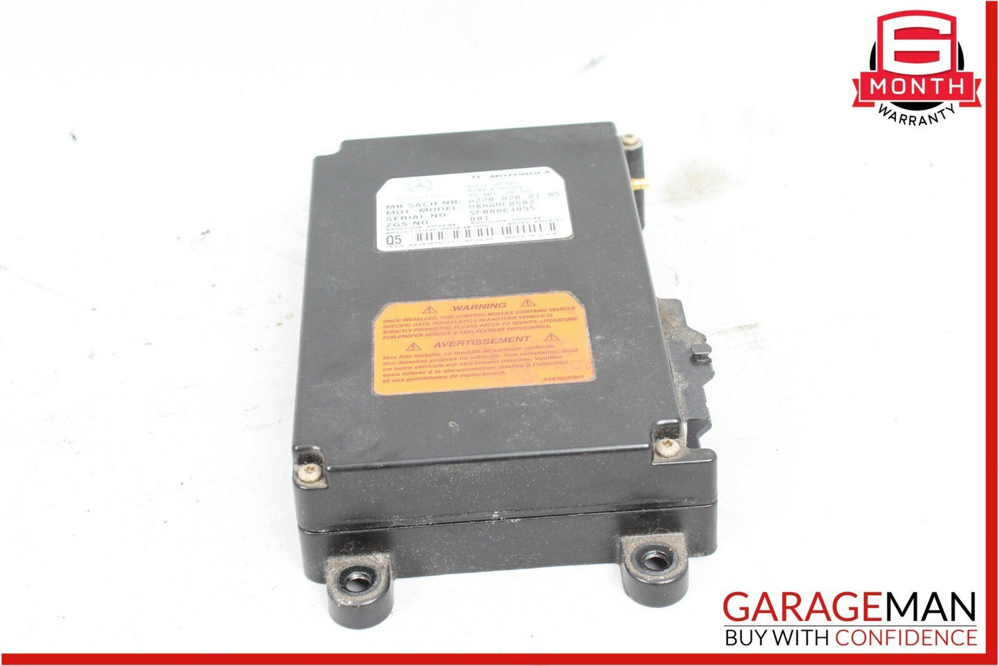98-06 Mercedes ML320 S600 CL500 Telephone Phone Bluetooth Voice Control Module