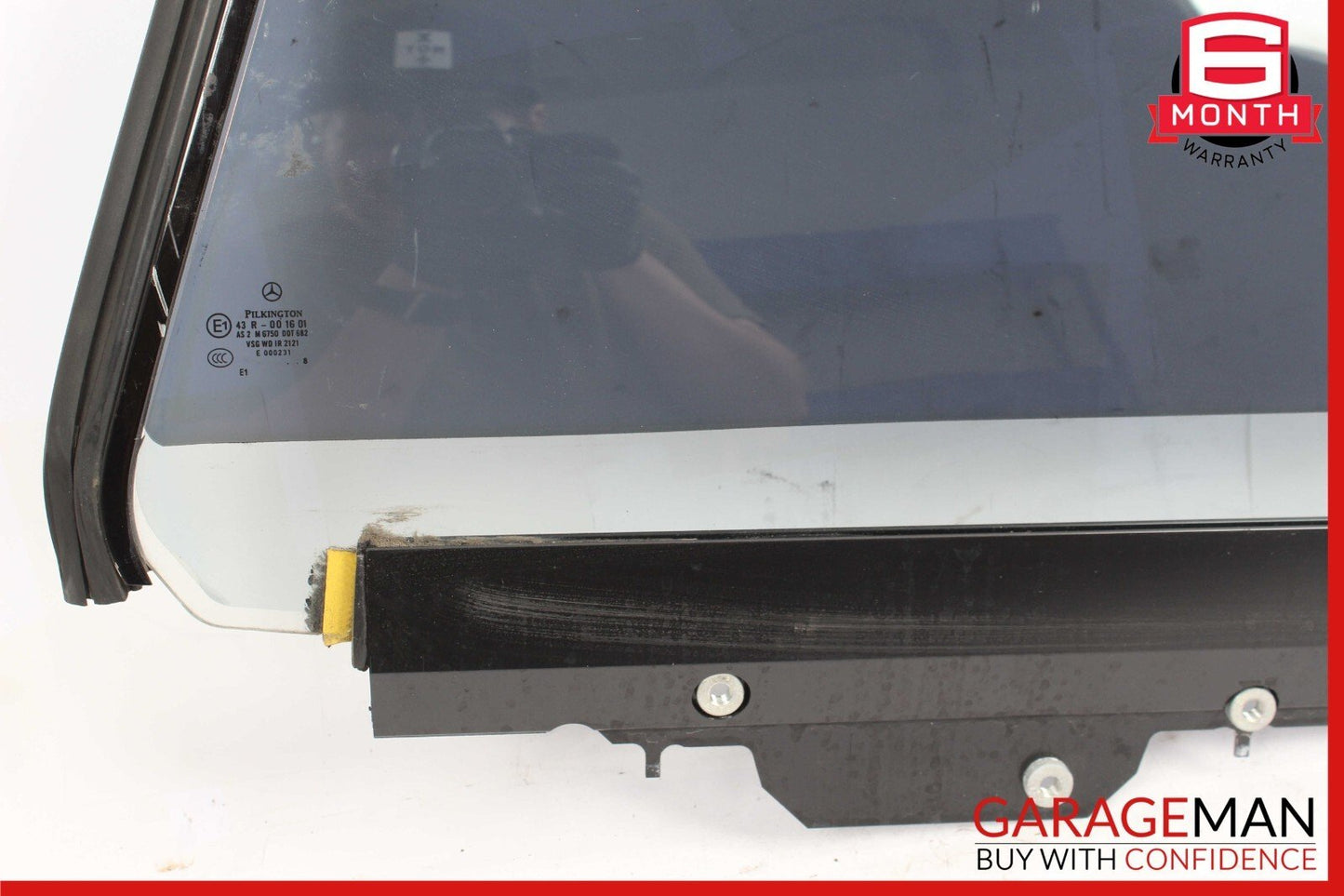 07-14 Mercedes W216 CL550 Rear Left Driver Side Quarter Door Window Glass OEM