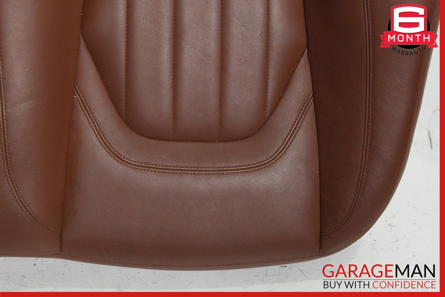 14-17 Maserati Quattroporte M156 Rear Seat Cushion Bottom Lower Brown OEM