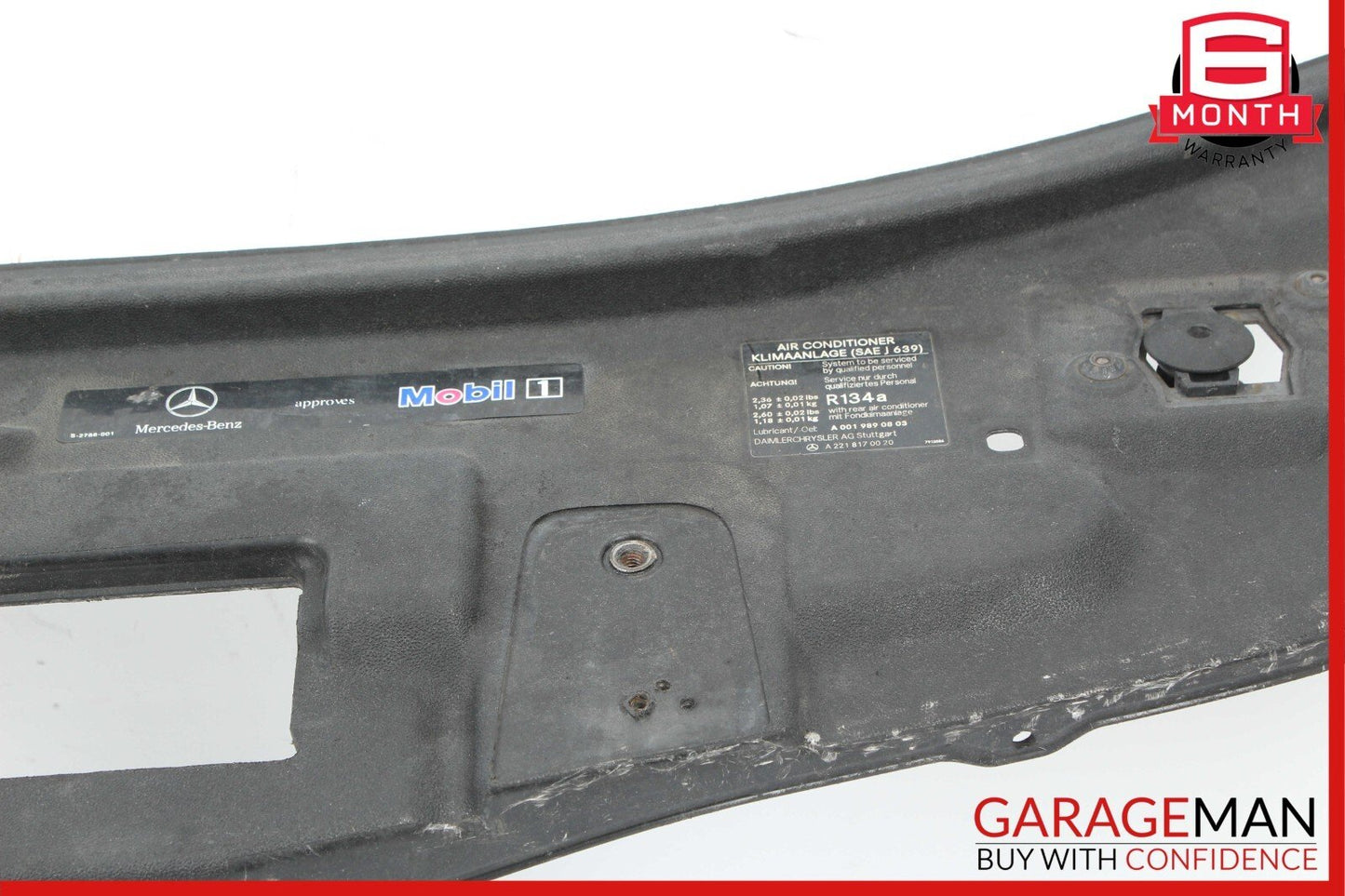 07-10 Mercedes W216 CL550 CL600 CL63 Upper Radiator Core Support OEM