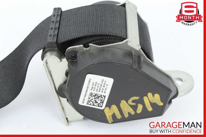 14-17 Maserati Ghibli Rear Center Seatbelt Seat Belt Retractor Assembly Black