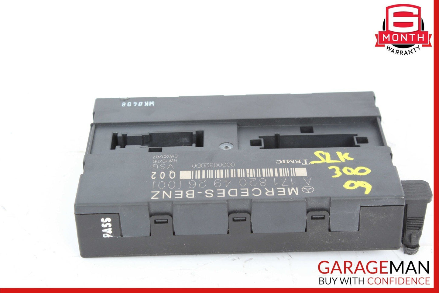 09-11 Mercedes R171 SLK350 SLK300 Convertible Roof Top Controller Module Unit