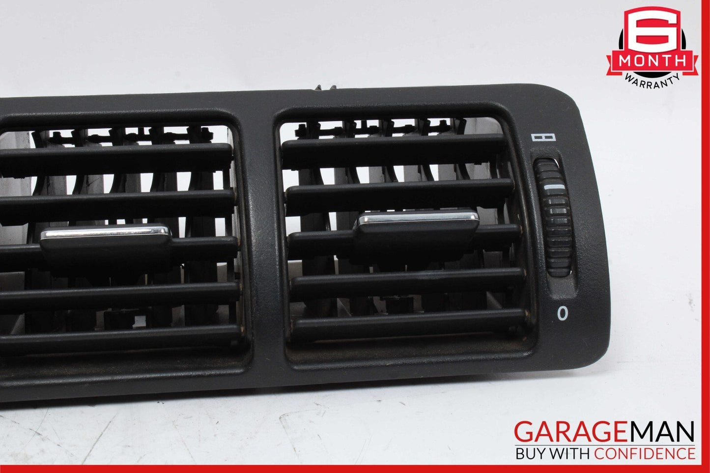98-05 Mercedes W163 ML430 ML55 AMG Dashboard Center A/C AC Air Vent Trim Black