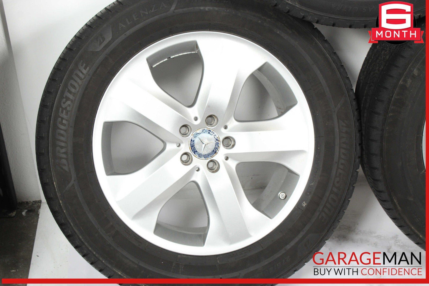09-12 Mercedes X164 GL450 Complete Wheel Tire Rim Set 8.5Jx19H2 OEM