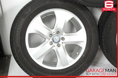 09-12 Mercedes X164 GL450 Complete Wheel Tire Rim Set 8.5Jx19H2 OEM