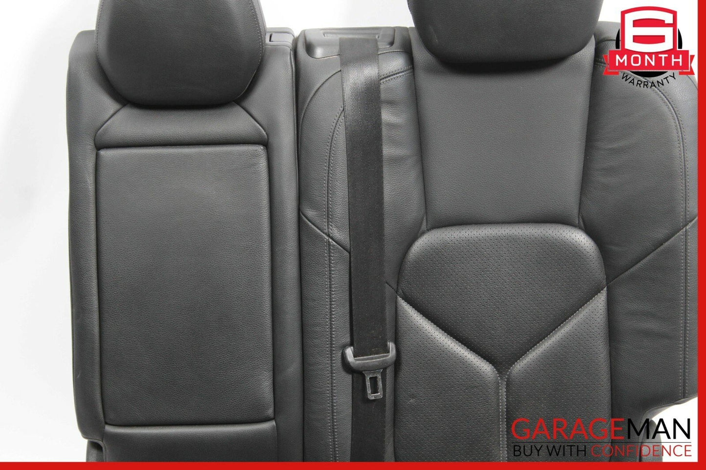 11-17 Porsche Cayenne 958 Rear Left Side Complete Seat Cushion Assembly Black