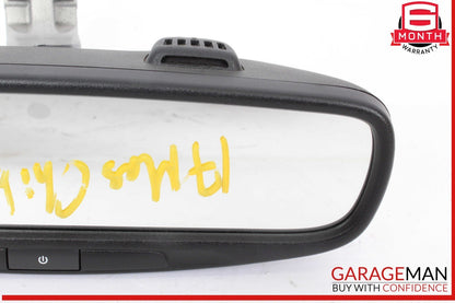 17-22 Maserati Ghibli Quattroporte Interior Rear View Mirror Black 670071053 OEM