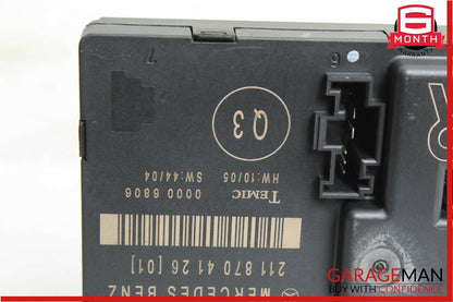 03-09 Mercedes W211 E350 E550 Rear Right Side Door Controller Module OEM