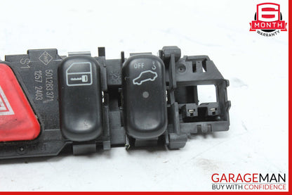 98-02 Mercedes W208 CLK430 Hazard Door Lock Switch Control Panel OEM