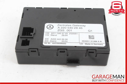 03-06 Mercedes W215 CL500 S500 Central Gateway Control Module 2205402845 OEM