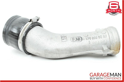 03-12 Mercedes W221 S600 CL65 AMG Turbocharger Hose Pipe Right 2750980607 OEM