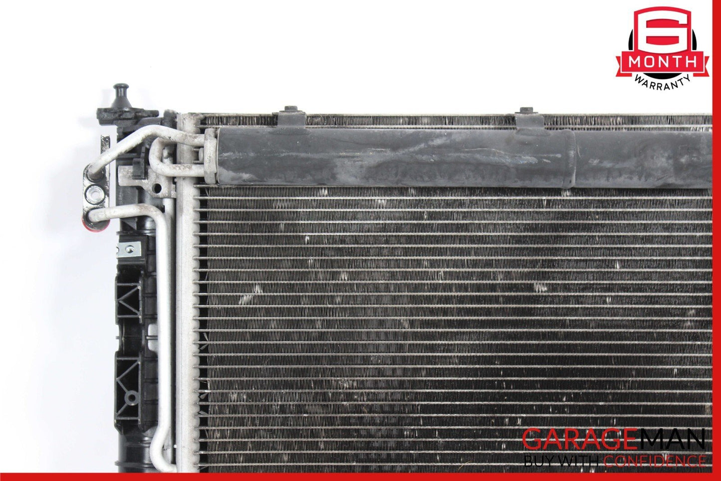 06-13 Mercedes R350 ML350 Engine Cooling Radiator A/C AC Condenser Assembly