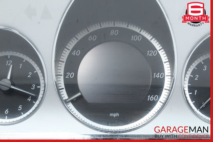 10-13 Mercedes W212 E350 E550 Instrument Cluster Speedometer 2129001910 OEM