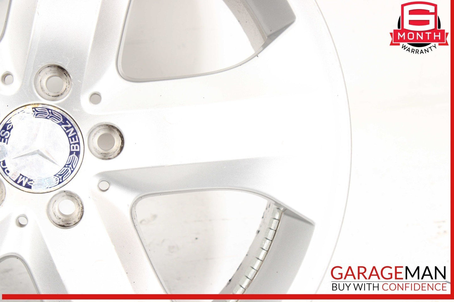 09-12 Mercedes X164 GL320 GL450 GL550 8.5 X 19 19" Wheel Rim Silver OEM