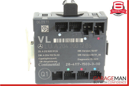 12-15 Mercedes W204 C250 C350 Front Left Driver Side Door Control Module OEM