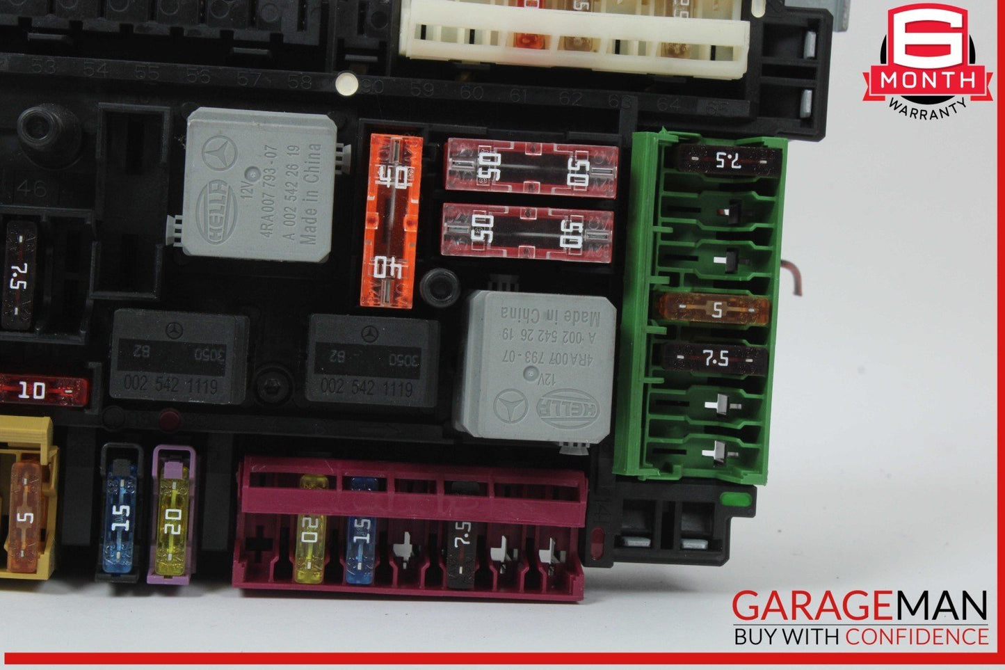 10-18 Mercedes W212 E350 E550 Rear SAM Fuse Box Relay Control Module OEM