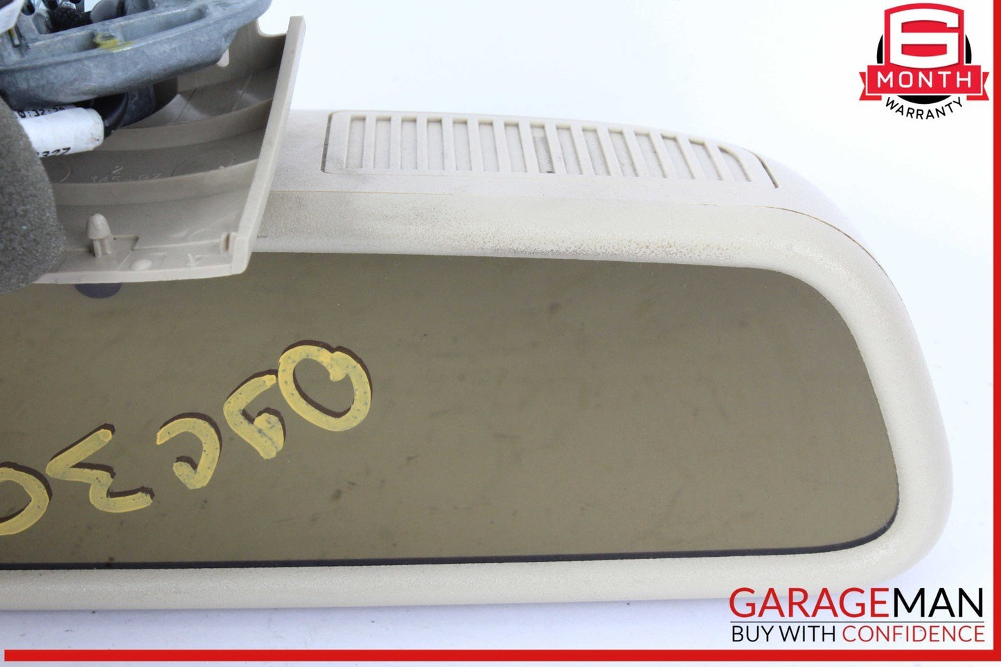 08-14 Mercedes W204 C300 C250 C63 AMG Top Upper Rear View Mirror Beige OEM