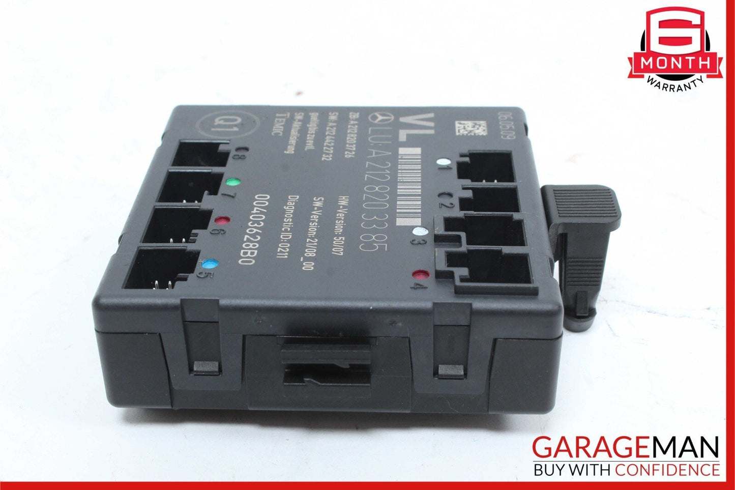 08-18 Mercedes W212 E350 E400 SLK350 Front Left Side Door Control Module OEM