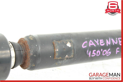 03-06 Porsche Cayenne 955 Turbo S Front Propeller Driveshaft Drive Axle Shaft