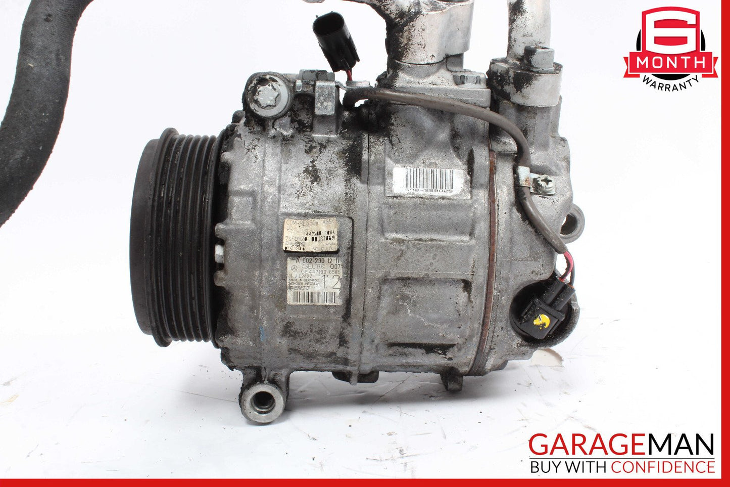 07-11 Mercedes W221 S550 CL550 A/C AC Air Conditioning Compressor Pump Assy