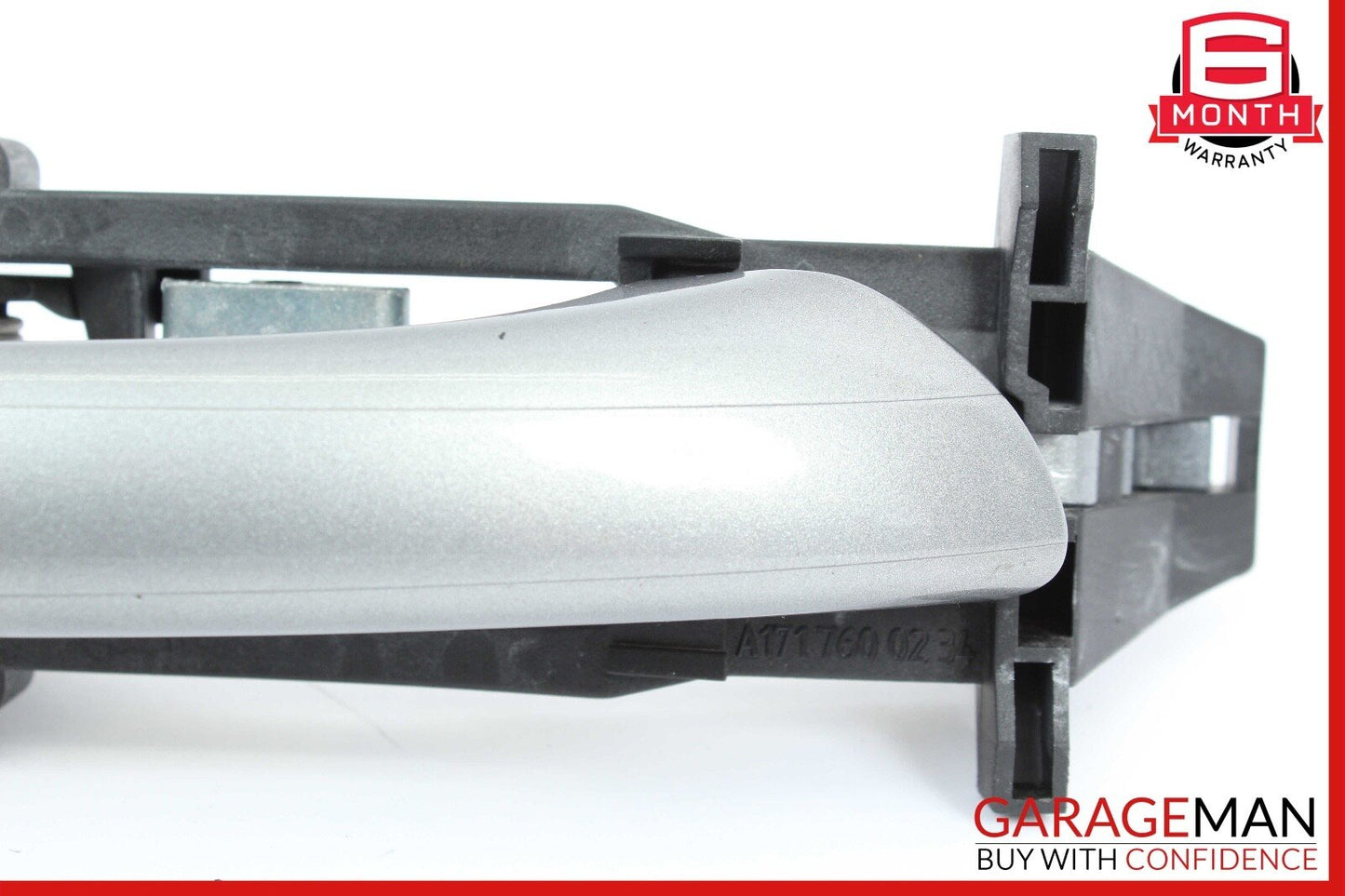 05-11 Mercedes R171 SLK350 Front Right Passenger Exterior Door Handle Silver OEM